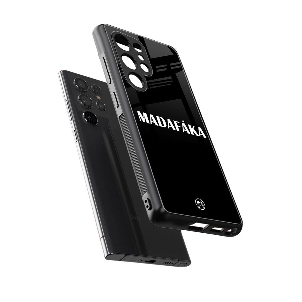 madafaka back phone cover | glass case for samsung galaxy s25 ultra