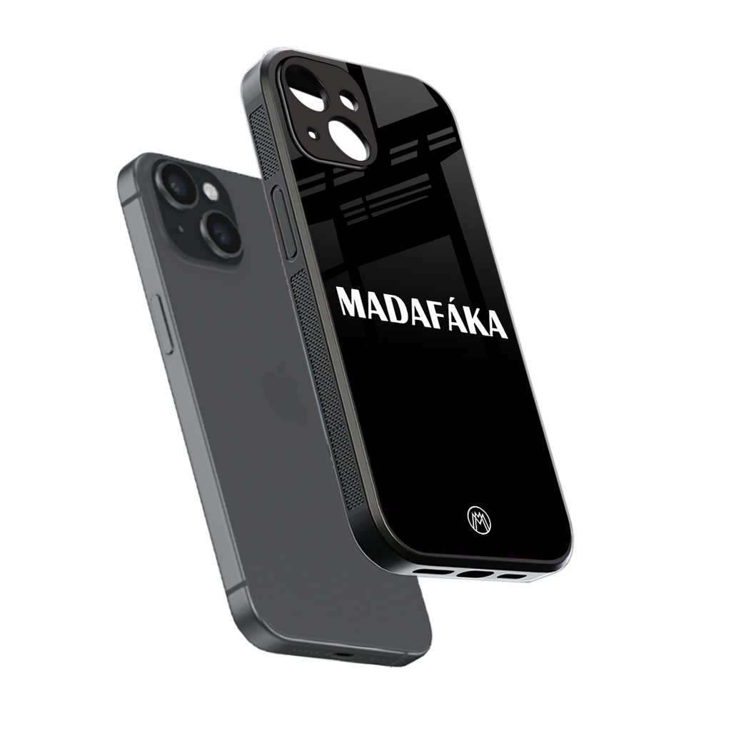 madafaka back phone cover | glass case for iphone 14