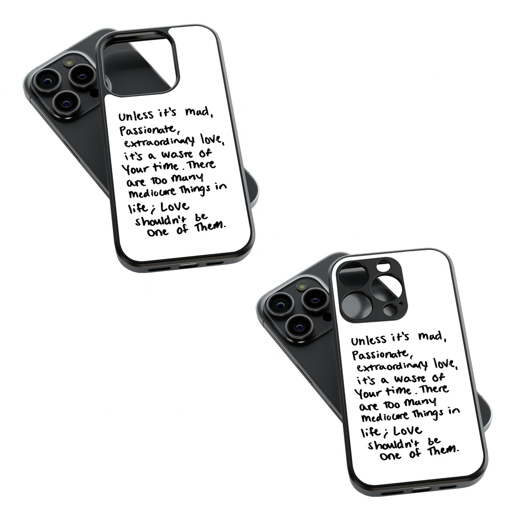 Trendy Glass Back Mobile Case for iPhone, Samsung, Redmi, OnePlus, Google Pixel, Motorola
