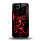 madonna of the rosary back phone cover | glass case for iphone 14 plus