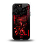 madonna of the rosary back phone cover | glass case for iphone 15 pro max