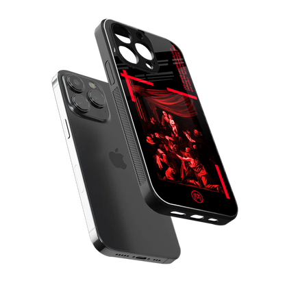 madonna of the rosary back phone cover | glass case for iphone 14 pro max