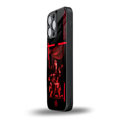 madonna of the rosary back phone cover | glass case for iphone 14 pro max