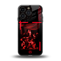 madonna of the rosary back phone cover | glass case for iphone 16 pro