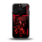 madonna of the rosary back phone cover | glass case for iphone 16 pro