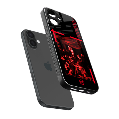 madonna of the rosary back phone cover | glass case for iphone 16