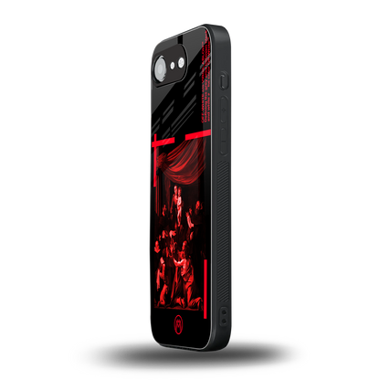 madonna of the rosary back phone cover | glass case for iphone 16e