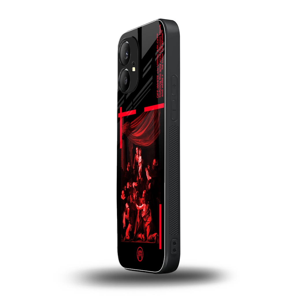 madonna of the rosary back phone cover | glass case for nothing phone 1