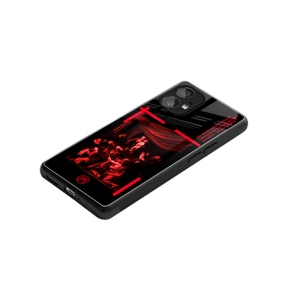 madonna of the rosary back phone cover | glass case for nothing phone 1