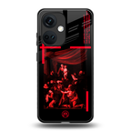 madonna of the rosary back phone cover | glass case for oneplus nord ce 3