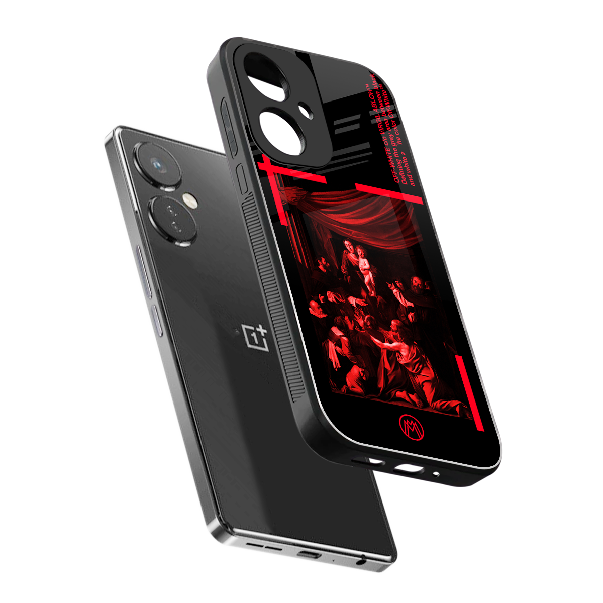 madonna of the rosary back phone cover | glass case for oneplus nord ce 3