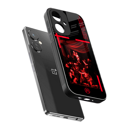 madonna of the rosary back phone cover | glass case for oneplus nord ce 3