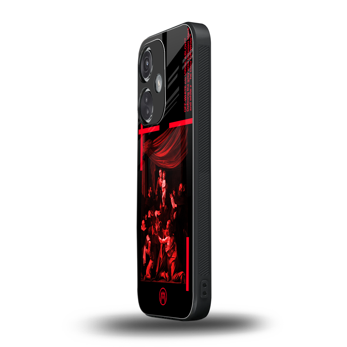 madonna of the rosary back phone cover | glass case for oneplus nord ce 3