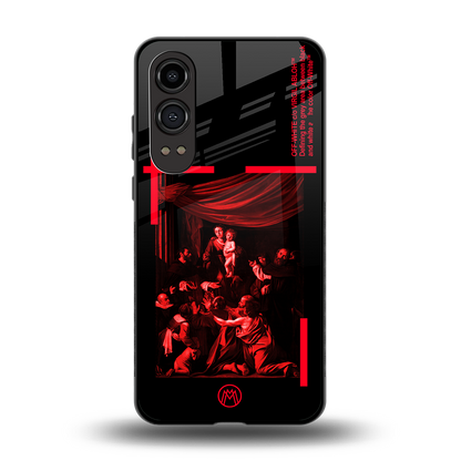 madonna of the rosary back phone cover | glass case for oneplus nord ce 4 lite