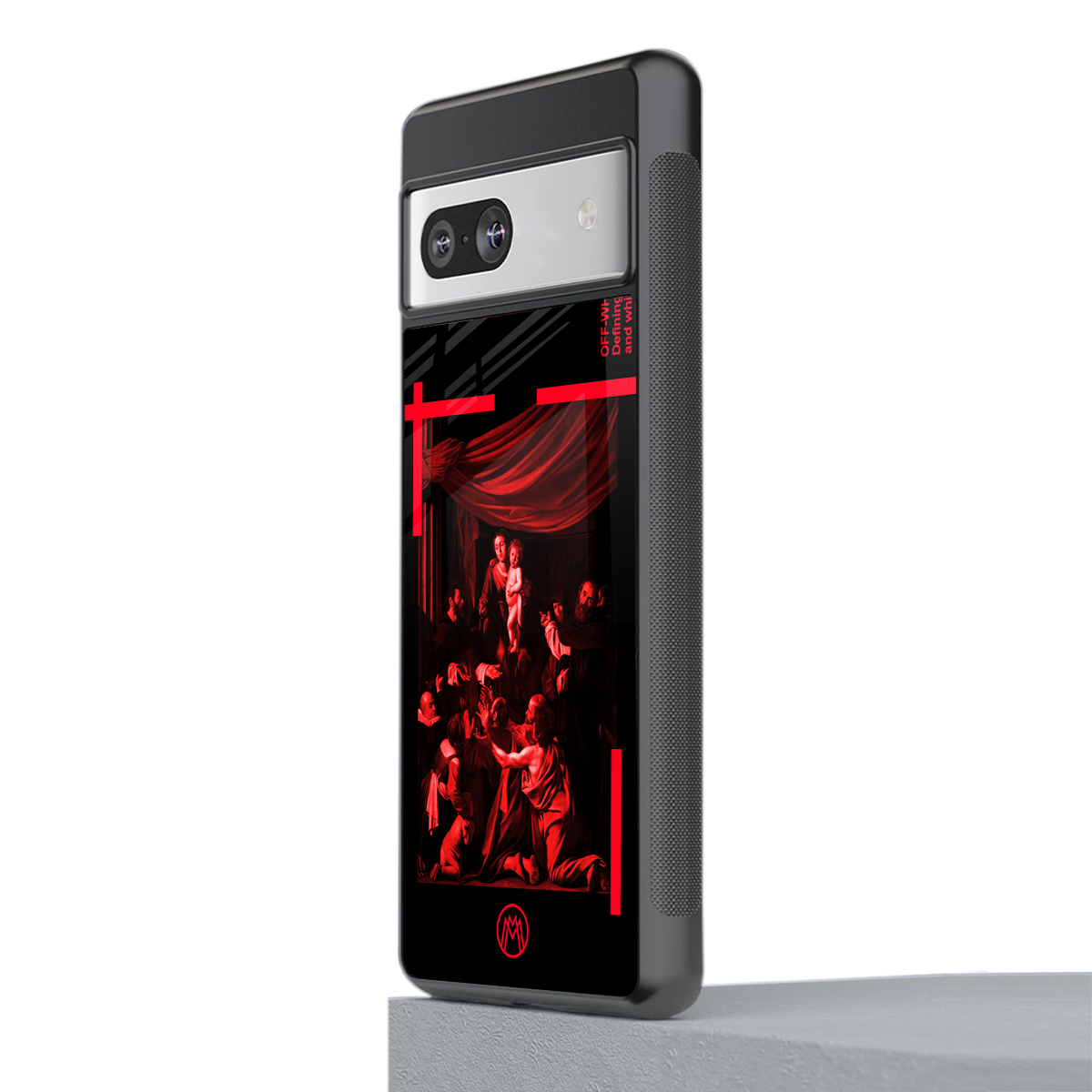 madonna of the rosary back phone cover | glass case for Google Pixel 7A