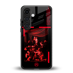 madonna of the rosary back phone cover | glass case for samsung galaxy s24 fe