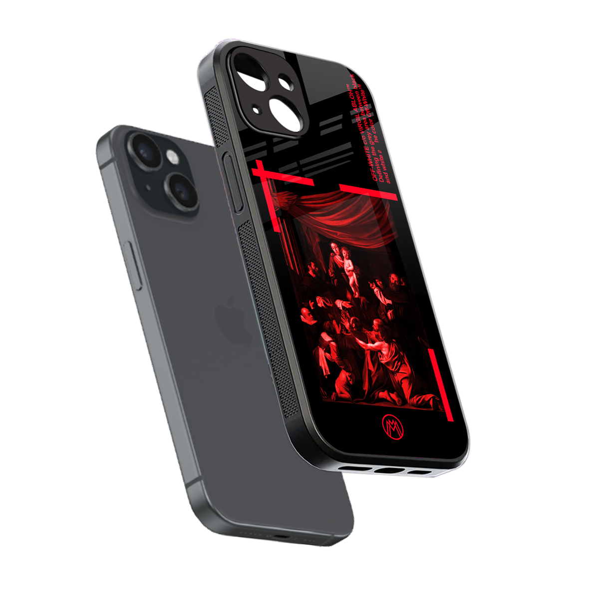 madonna of the rosary back phone cover | glass case for iphone 14