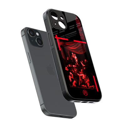 madonna of the rosary back phone cover | glass case for iphone 14