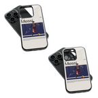 Trendy Glass Back Mobile Case for iPhone, Samsung, Redmi, OnePlus, Google Pixel, Motorola