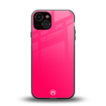 magenta paradise back phone cover | glass case for iphone 13