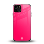 magenta paradise back phone cover | glass case for iphone 13