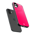 magenta paradise back phone cover | glass case for iphone 16