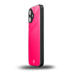 magenta paradise back phone cover | glass case for iphone 16