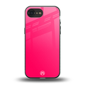 magenta paradise back phone cover | glass case for iphone 16e