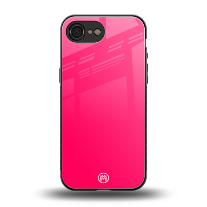 magenta paradise back phone cover | glass case for iphone 16e