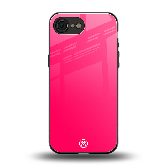 magenta paradise back phone cover | glass case for iphone 16e