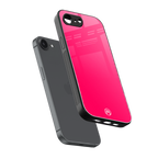 magenta paradise back phone cover | glass case for iphone 16e
