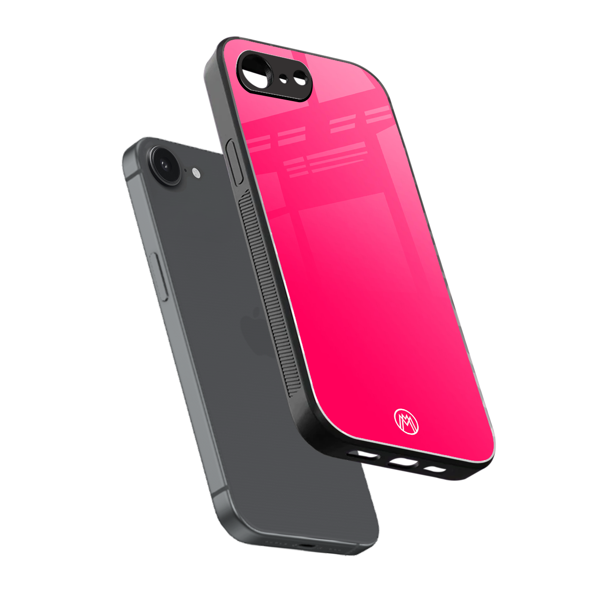 magenta paradise back phone cover | glass case for iphone 16e