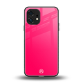 magenta paradise back phone cover | glass case for nothing phone 1