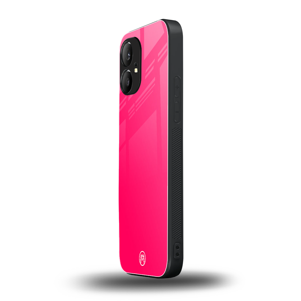 magenta paradise back phone cover | glass case for nothing phone 1
