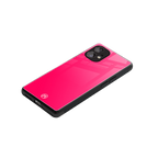 magenta paradise back phone cover | glass case for nothing phone 1