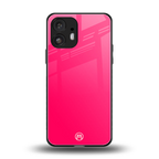 magenta paradise back phone cover | glass case for nothing phone 2