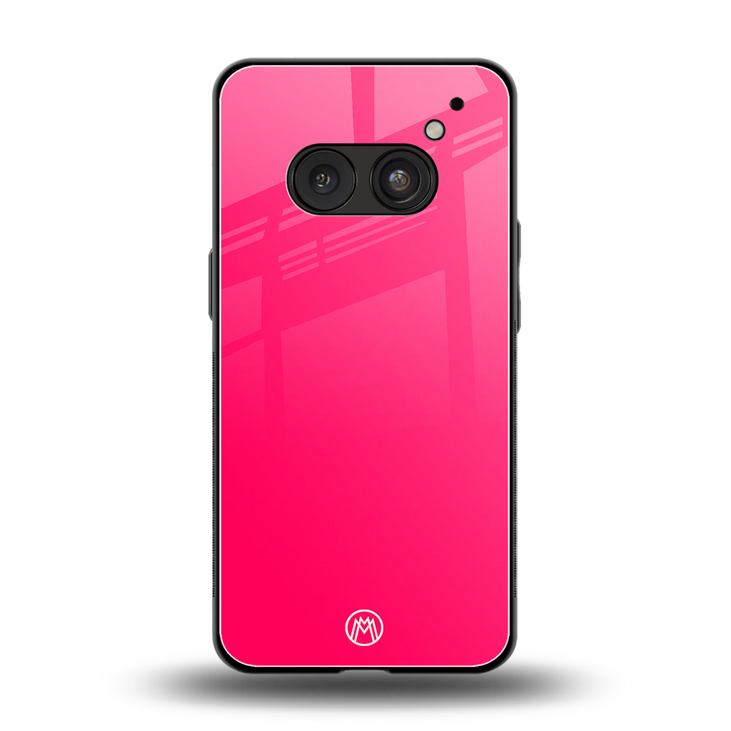 magenta paradise back phone cover | glass case for nothing phone 2a