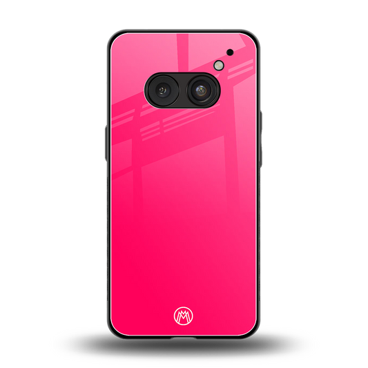 magenta paradise back phone cover | glass case for nothing phone 2a