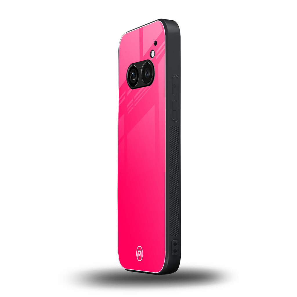magenta paradise back phone cover | glass case for nothing phone 2a