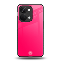 magenta paradise back phone cover | glass case for oneplus nord 3