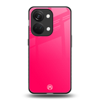 magenta paradise back phone cover | glass case for oneplus nord 3