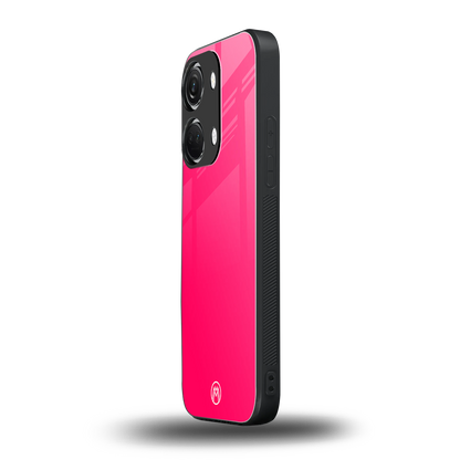 magenta paradise back phone cover | glass case for oneplus nord 3