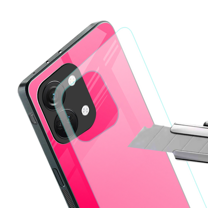 magenta paradise back phone cover | glass case for oneplus nord 3