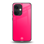 magenta paradise back phone cover | glass case for oneplus nord ce 3
