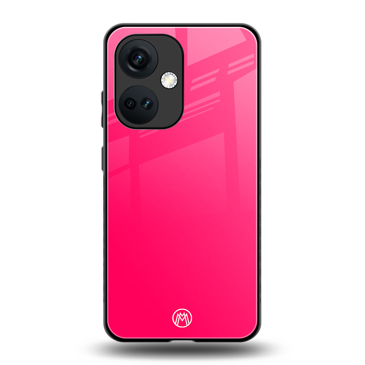 magenta paradise back phone cover | glass case for oneplus nord ce 3