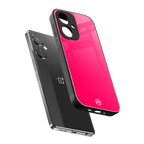 magenta paradise back phone cover | glass case for oneplus nord ce 3