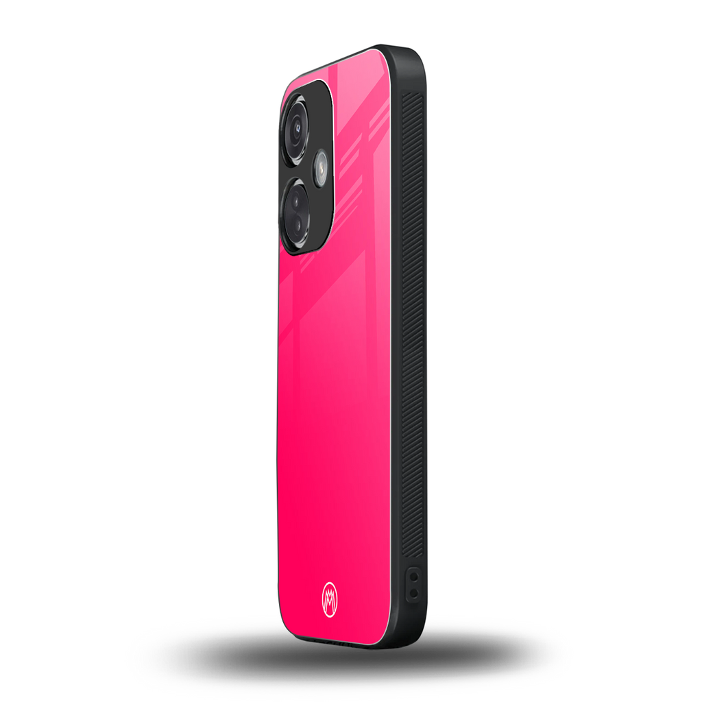 magenta paradise back phone cover | glass case for oneplus nord ce 3