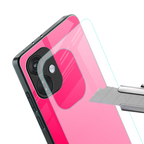 magenta paradise back phone cover | glass case for oneplus nord ce 3