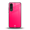 magenta paradise back phone cover | glass case for oneplus nord ce 4 lite
