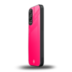 magenta paradise back phone cover | glass case for oneplus nord ce 4 lite